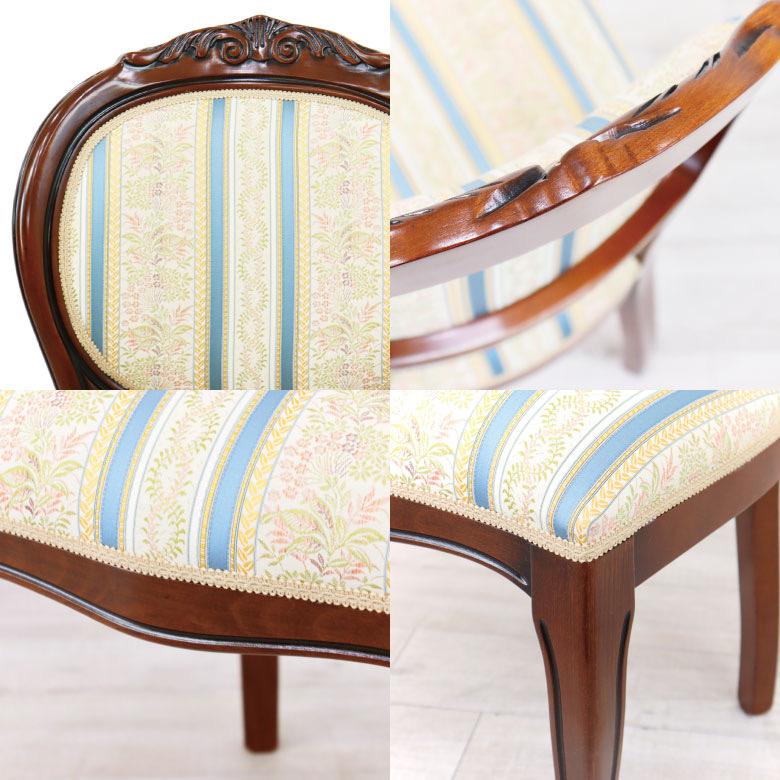 イタリア製80cm 象嵌丸型テーブル イタリア ダイニングテーブル 3点セット 80cm 円形 象嵌