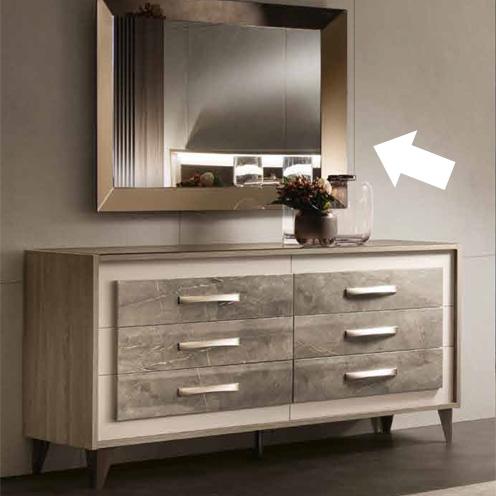 イタリア 壁掛けミラー 112cm 鏡 AMBRA アンブラ アレドクラシック