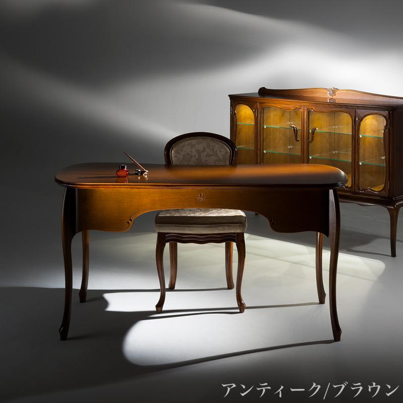 プレジデントデスク 机 カンティーニュ アンティーク ブラウン