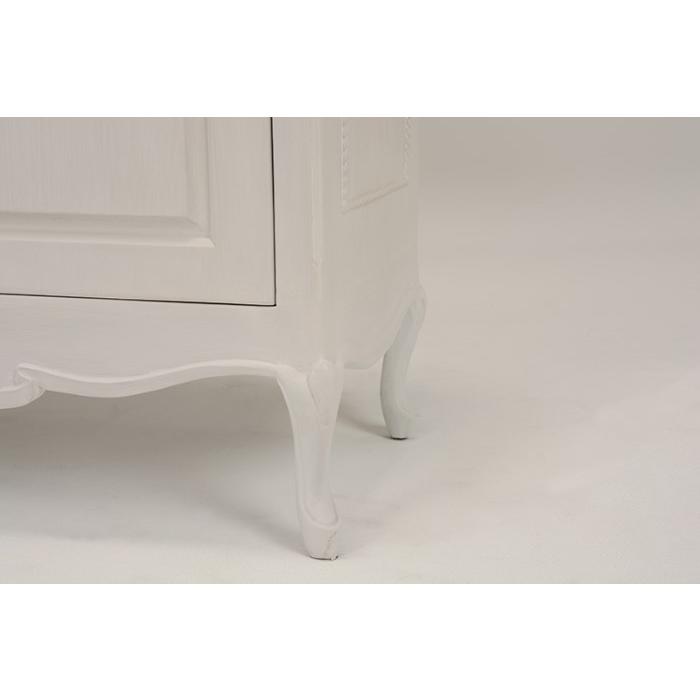 キャビネット ワイド 120cm幅 ハンプトン サイドボード 収納家具 チェスト 木製 猫脚 完成品 シャビー RCC-1362AW | HAGiHARA | 04