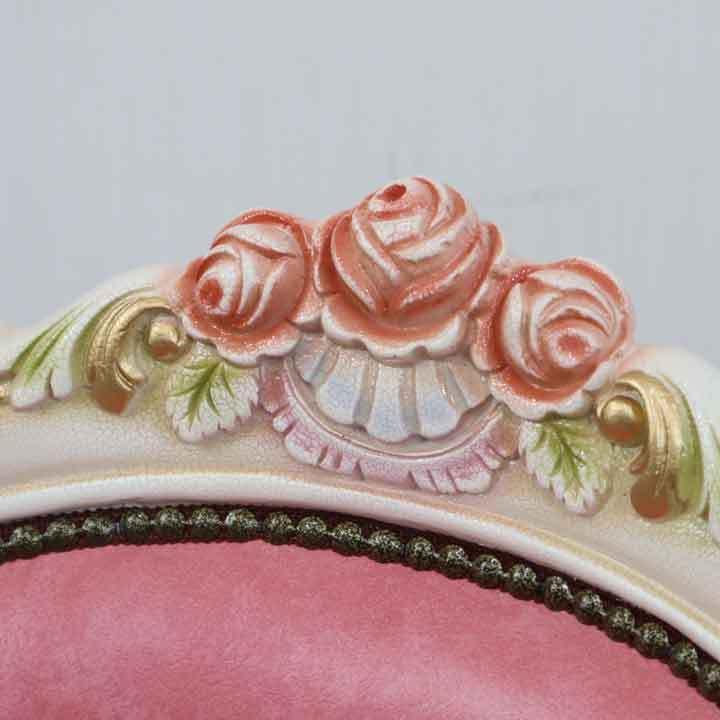 アンティーク ローズ♦️ロココ シェルフ♦️アイアン×タイル♦️お