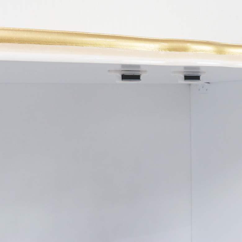ロココ調 サイドボード 84cm リビングボード キャビネット 完成 ロココ調 サイドボード 84cm リビングボード キャビネット 完成