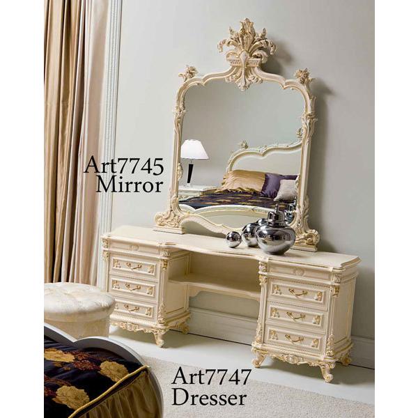 シリック 家具 4引出 ドレッサー LARISSA 7747 ヨーロピアン