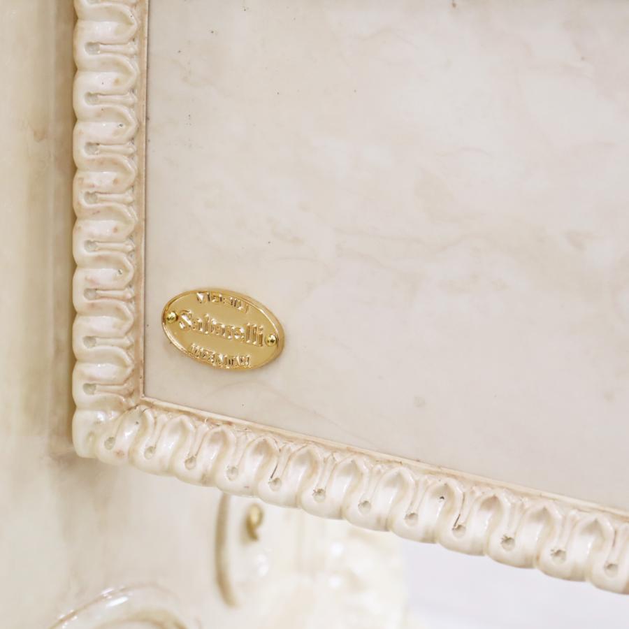 サルタレッリ ヴェルサイユ 180cmダイニングテーブル アイボリー サルタレッリ ヴェルサイユ 180cm ダイニングテーブル