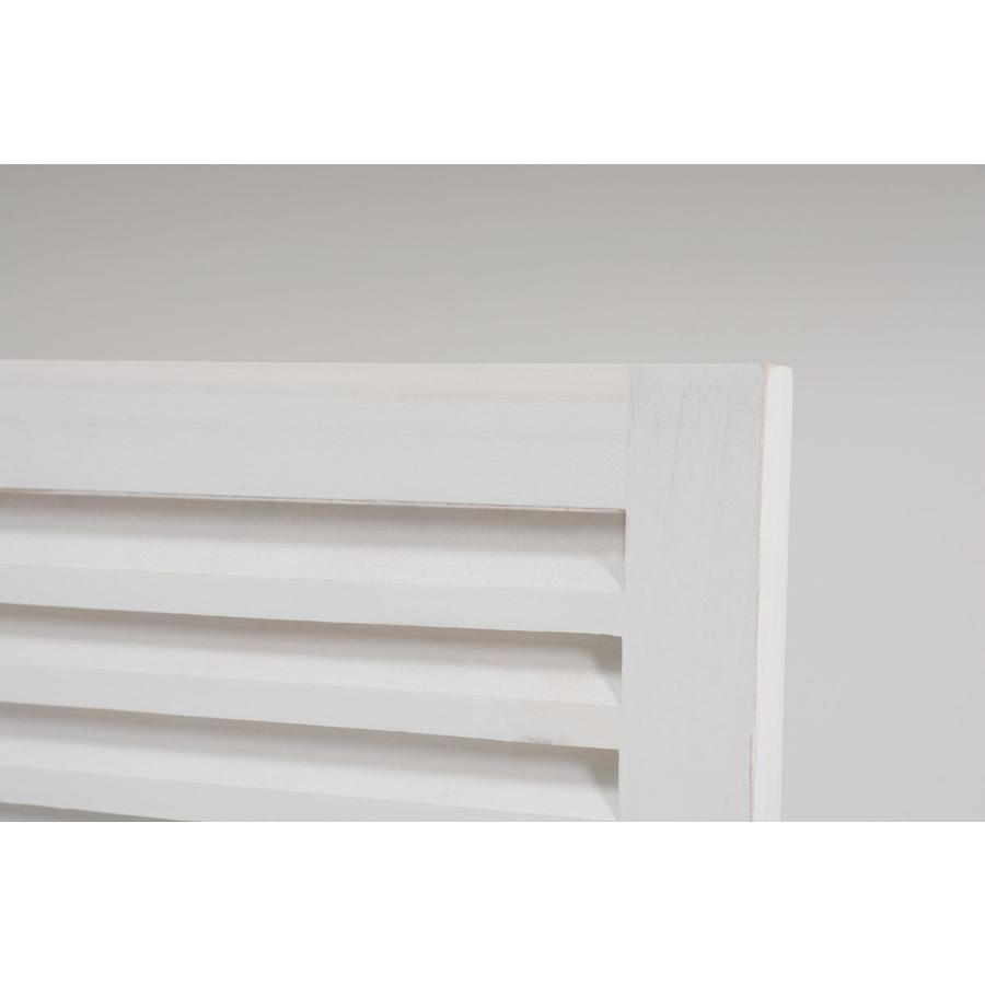 衝立 パーテーション 仕切り モールガラス ホワイト シャビー アンティーク調 衝立 スクリーン パーテーション シャビー アンティーク ホワイト 完成