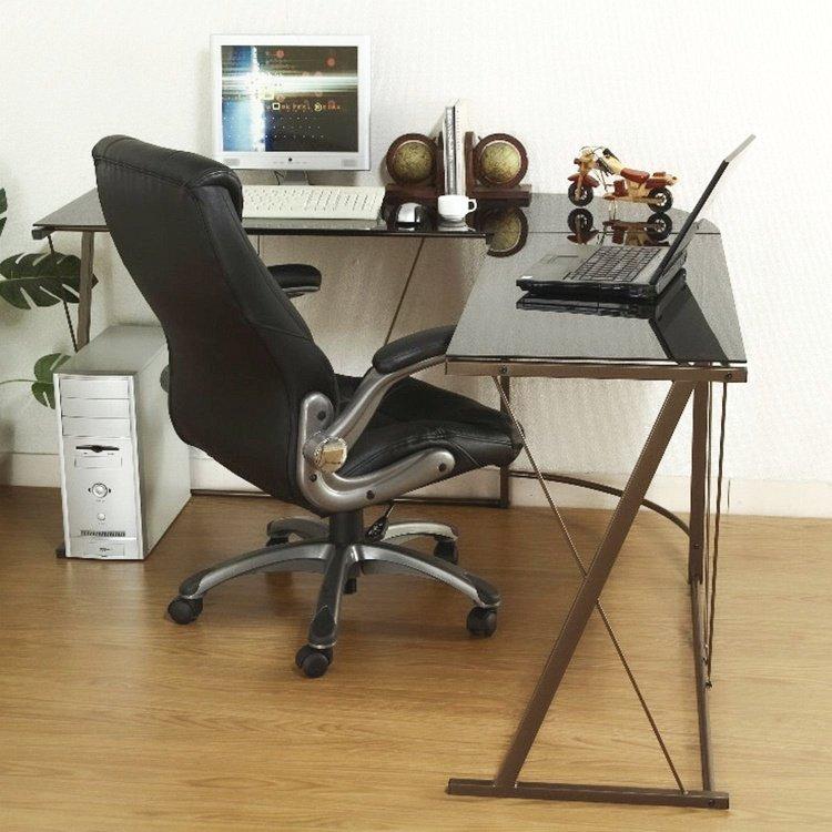 パソコンデスク おしゃれ L字 ガラス ワークデスク ワークデスク Dsfj モダンおしゃれ家具 北欧リビング 通販 Yahoo ショッピング