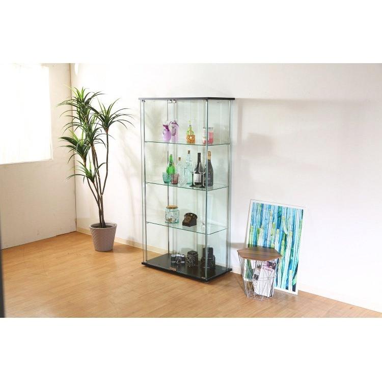 アンティーク ガラス ショーケース カウンター ゆらゆらガラス 無垢材