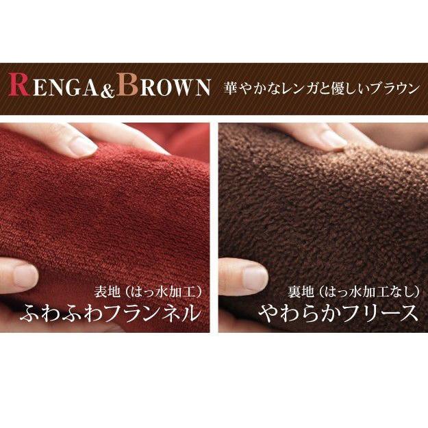 (タイムセール中) コタツ布団 ハイタイプ 長方形 おしゃれ はっ水リバーシブル 312×252 省スペース 150×90こたつ用_10