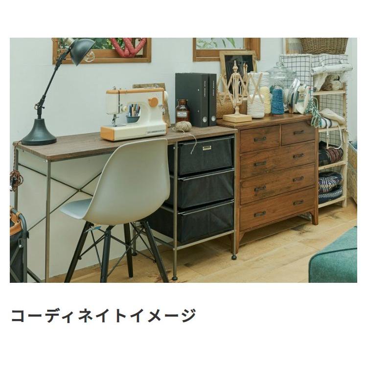 (タイムセール中) チェスト 4段 80cm 引き出し収納 おしゃれ ブラウン_7