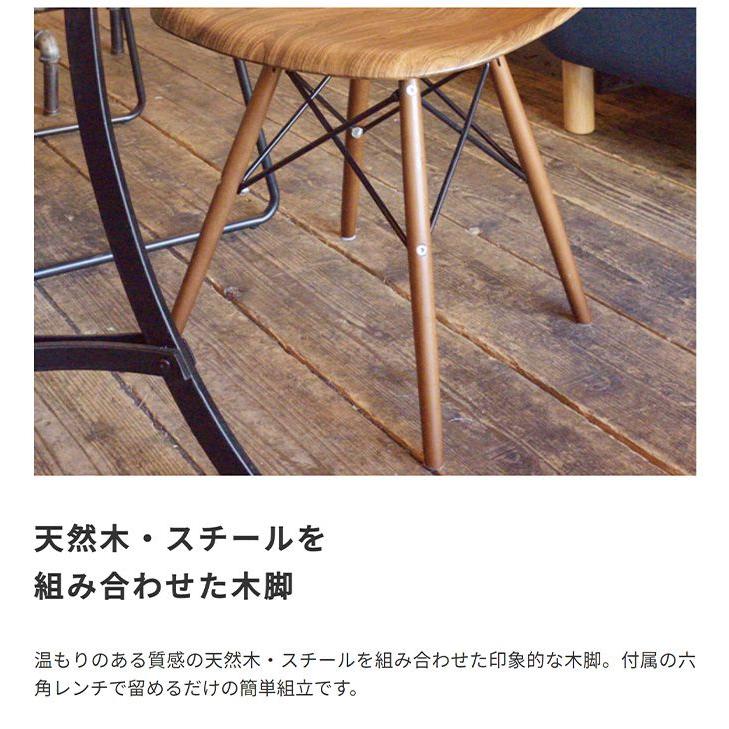 ダイニングチェアー おしゃれ カフェ 木目調 シェルチェア_6
