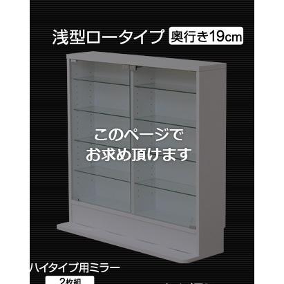 コレクションラック フィギュア コレクションケース 浅型ロータイプ