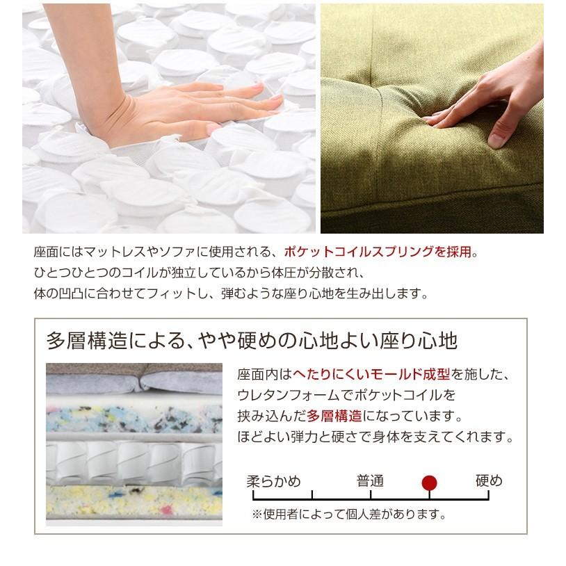 ソファー ハイバック 1人掛け おしゃれ ポケットコイル使用 ハイバックソファ 日本製_6