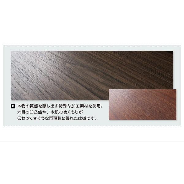 セミダブルベッド マットレス付き プレミアムボンネルコイル ローベッド セミダブル ワイドステージレイアウト:フレーム幅160 ブラウン ホワイト