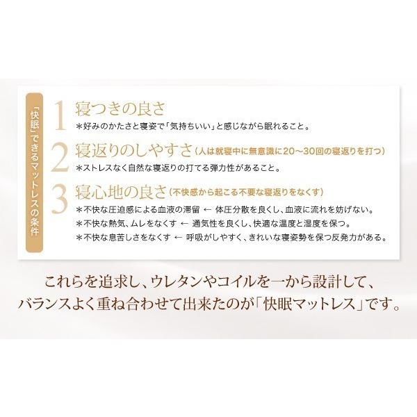 マットレス シングル ボンネルコイル 硬さ：かため 抗菌防臭防ダニプレミアムマットレス_5