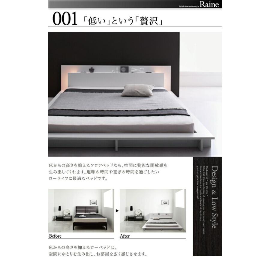 ダブルサイズベッド マットレス付き 国産カバーポケットコイル 組立付き