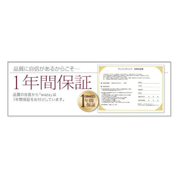 (タイムセール中) 脚付きマットレスベット やや硬め ダブル 国産ポケットコイル 線径1.8mm 脚30cm
