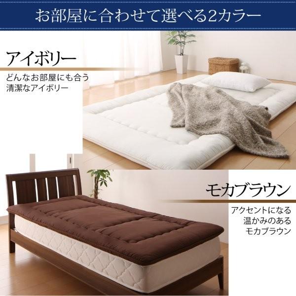 敷布団 おしゃれ ダブル テイジン V-Lap使用 日本製 超軽量・高弾力敷布団_12
