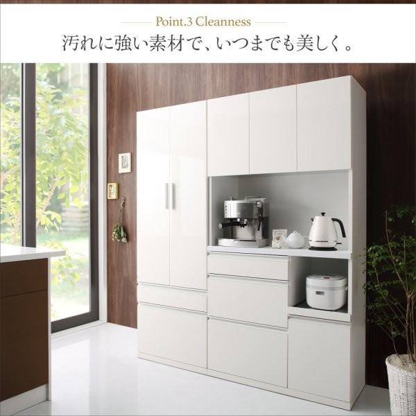 開梱設置付 食器棚 日本製完成品 奥行40cm スタイリッシュ 60×180 おしゃれ｜hokuoliving｜10