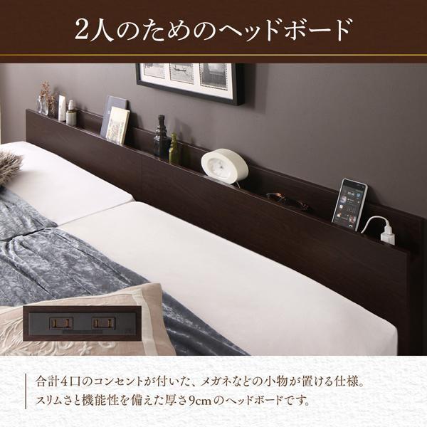 お客様組立 収納ベッド クイーンサイズ フレームのみ 縦開き