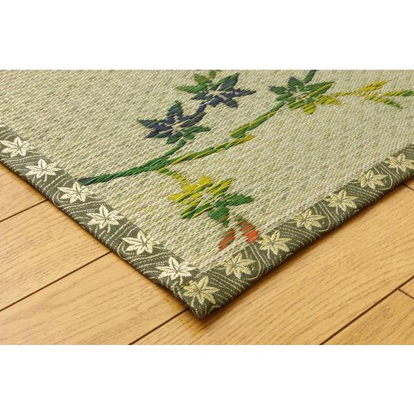 (タイムセール中) い草ラグ 江戸間3畳 約174×261cm おしゃれ