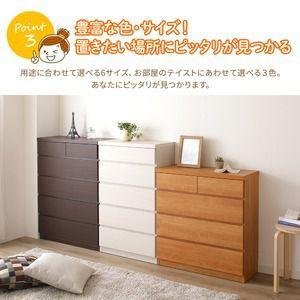 (ひと休み大売り出し中) 用だんす 幅45糎 5段 格好のいい 白いこと か細い 日本製