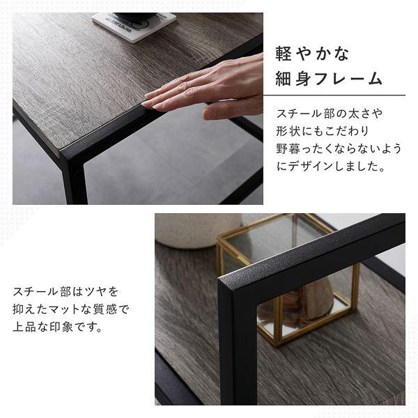 (タイムセール中) ワークデスクセット デスク90cm+チェア1脚 2点セット ヴィンテージ調_9