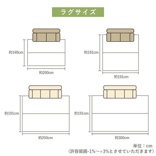 (タイムセール中) 上敷き 江戸間2畳(約174×174cm) ゴザ い草 国産_14