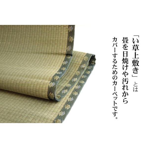 い草ラグ 三六間8畳 約364×364cm おしゃれ 国産_2