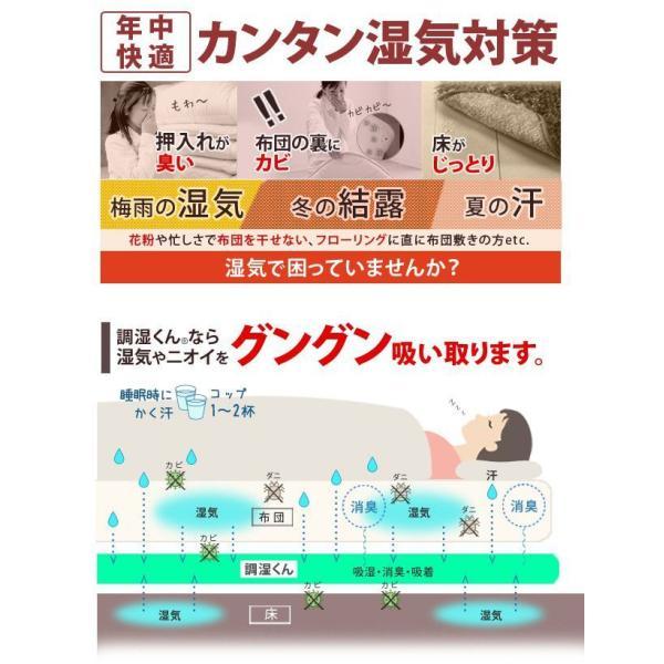 (SALE) 除湿シート ダブル 130×180 洗える 除湿マット 湿度調整マット｜hokuoliving｜06