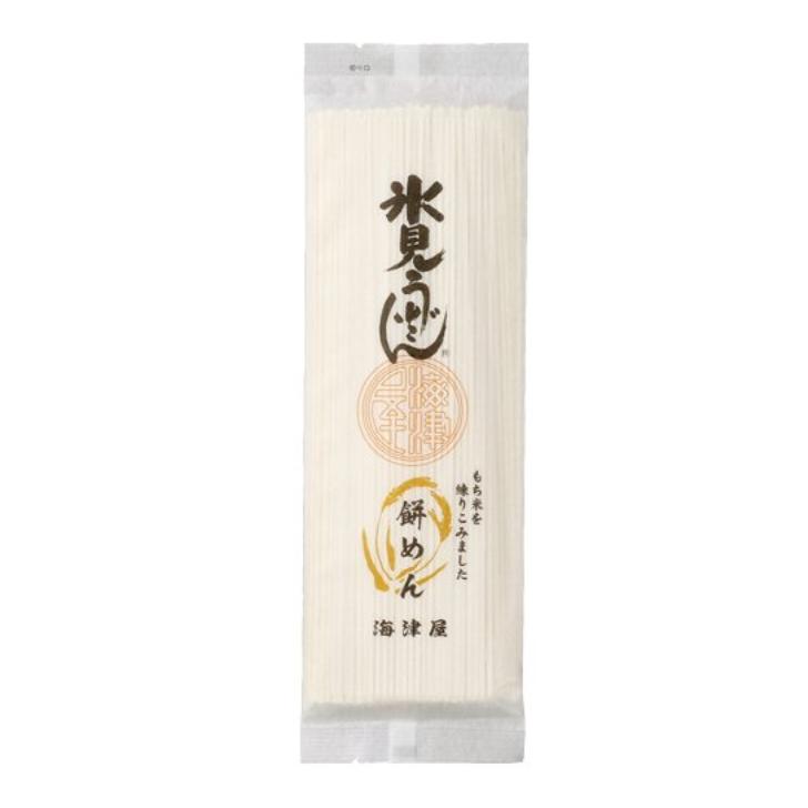 海津屋 氷見うどん 餅めん 180g ２０個（１ケース）宅配80サイズ 氷見うどん 餅めん 乾麺 手延べ もち米 ざる かけ 名産 お土産 富山 北陸