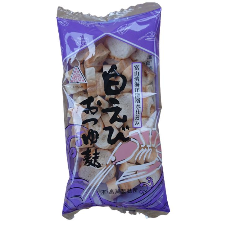 高瀬製麩所 白えびおつゆ麩 25g 10袋 白えび 麩 おつゆ麩 えび風味