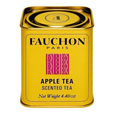 FAUCHON 紅茶アップル 125ｇ ３個（１ケース） 宅配60サイズ SB食品 フォション 紅茶 アップルティー フレーバー セイロン 缶入り | FAUCHON