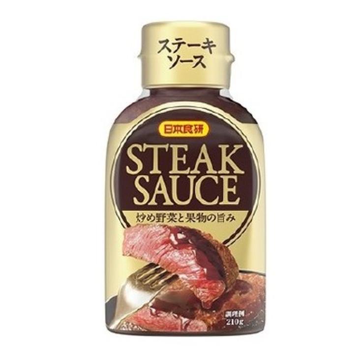 日本食研 ステーキソース 210g 10個（1ケース） 宅配80サイズ