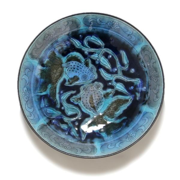 苧野憲夫 九谷焼10号飾り皿 彩流金魚 Www Fcekano Edu Ng