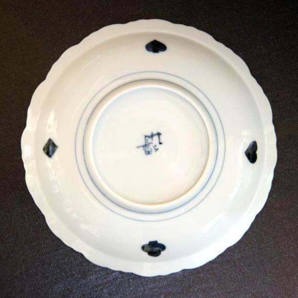 九谷焼 山本長左【宮内庁御用達】九谷焼5号ケーキ皿 異邦人 グリーン