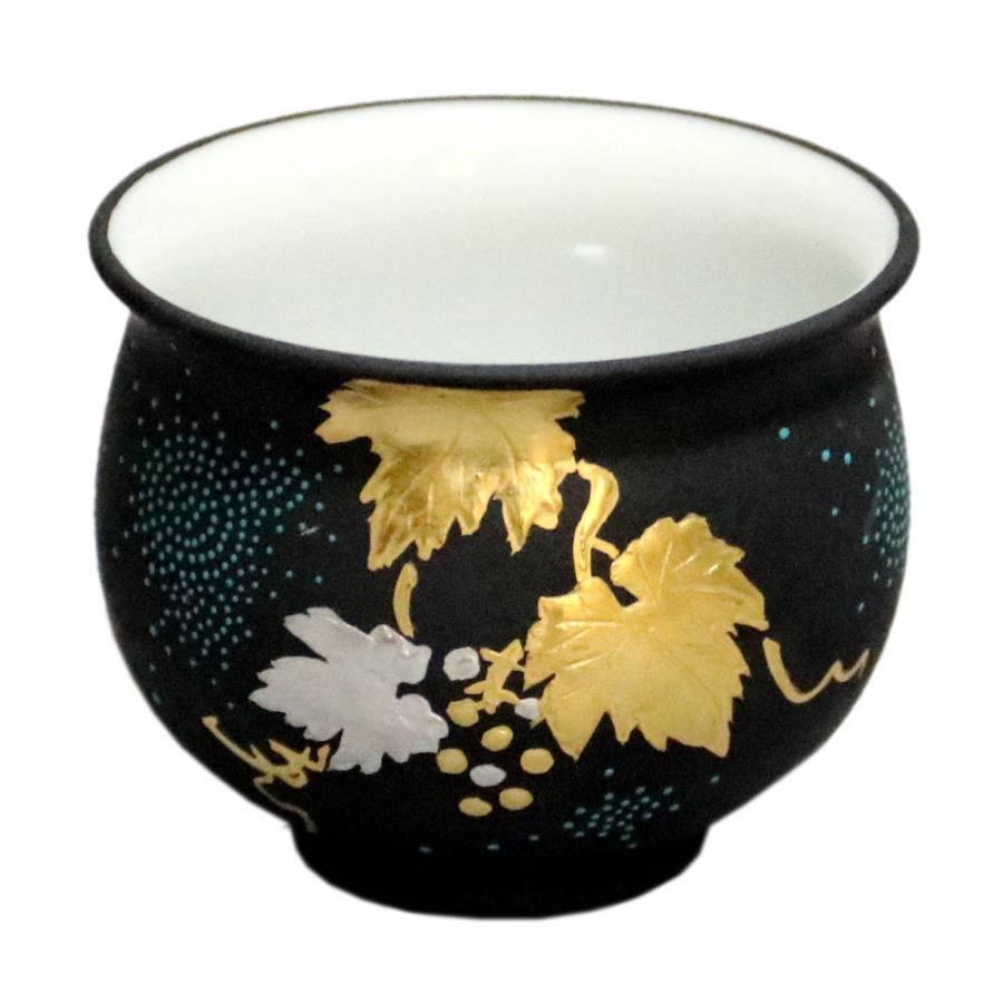 仲田錦玉 九谷焼丸形酒盃 青粒白金 プラチナ 盛葡萄no 176 北山堂 通販 Yahoo ショッピング