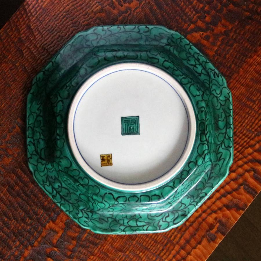 九谷焼/吉田屋１０号飾皿 10号飾皿 吉田屋鶴