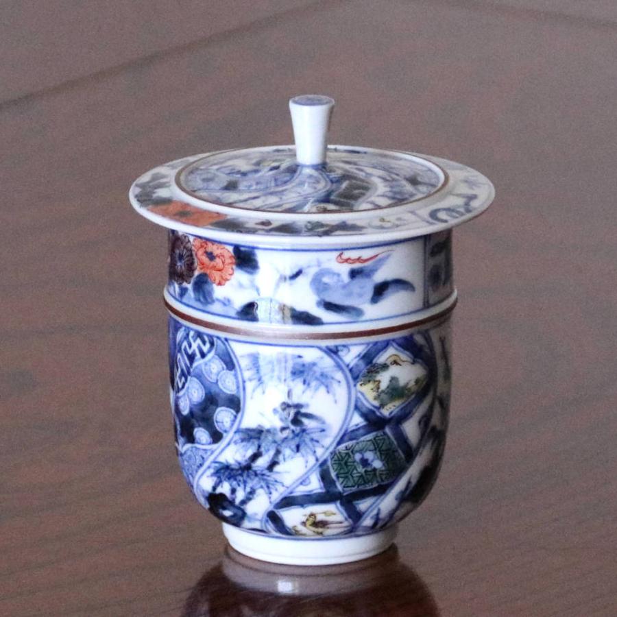 ☆ 九谷長左 山本長左 染付湯呑茶碗 ☆ 九谷長左 山本長左 染付湯呑茶碗 - メルカリ