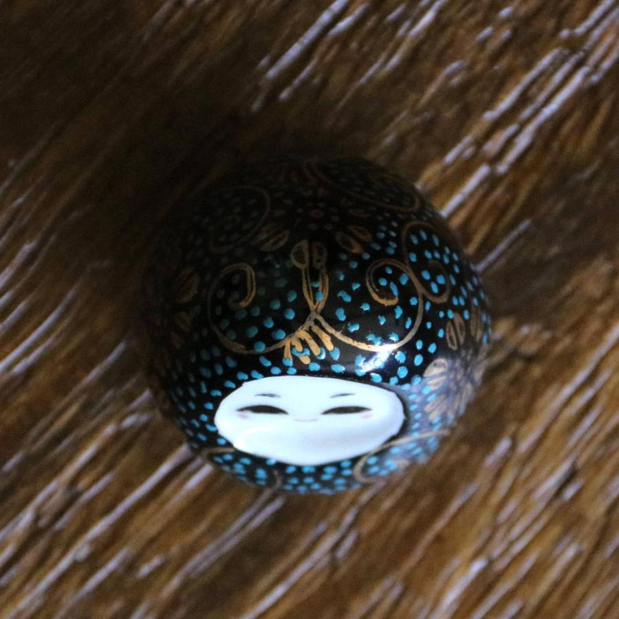九谷焼 姫だるま 青粒（中） : 北山堂 - 通販 - Yahoo!ショッピング