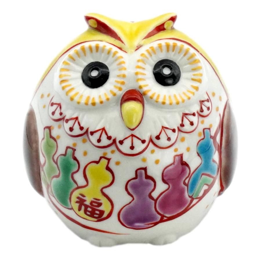 九谷焼 九谷焼フクロウ 2.8号ふくろう 六瓢 : 北山堂 - 通販