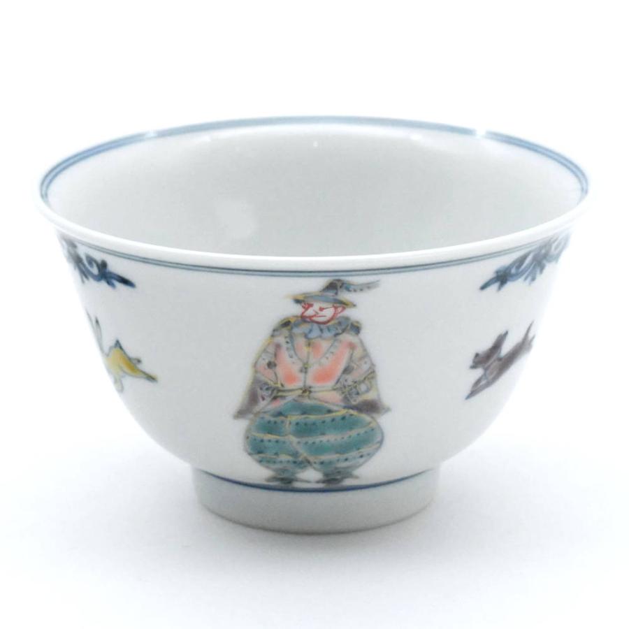 山本長左【宮内庁御用達】九谷焼汲出し（湯呑み） 異邦人 レトロ