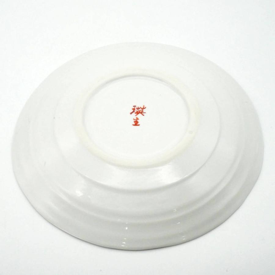 九谷焼 瑛生 九谷焼7号皿（大皿）赤絵小紋様 : 北山堂 - 通販 - Yahoo