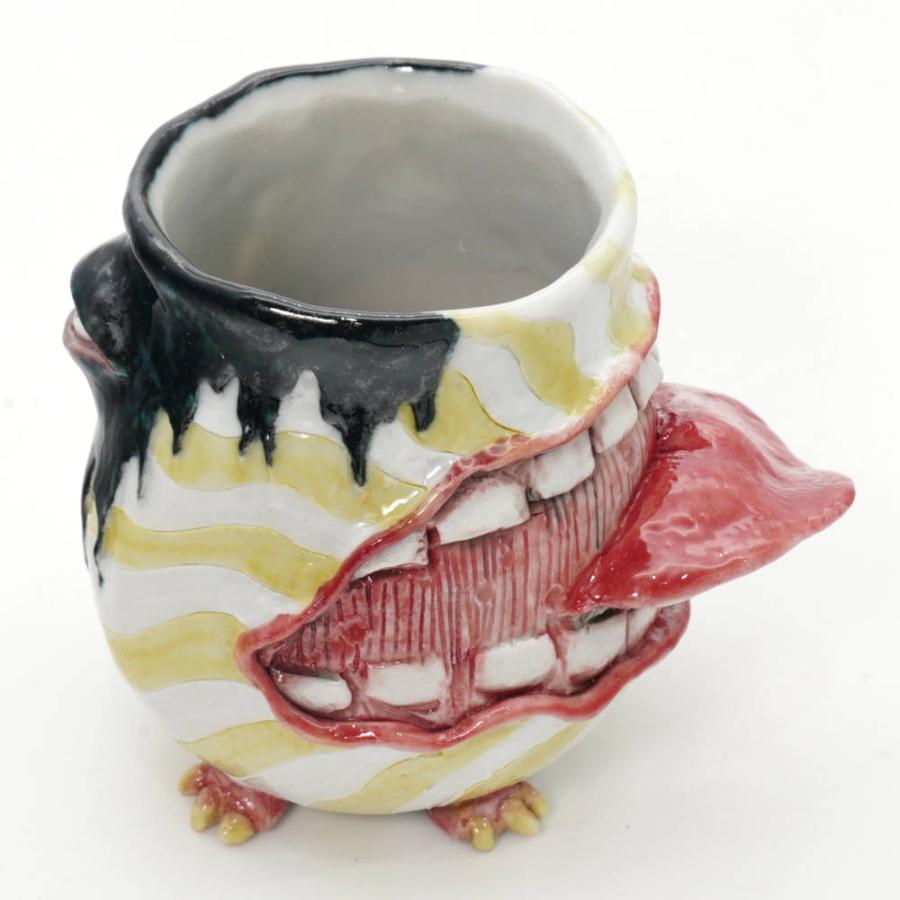 九谷焼 米谷彰能 九谷焼ぐい呑み 怪族器 一つ目口 : 北山堂 - 通販