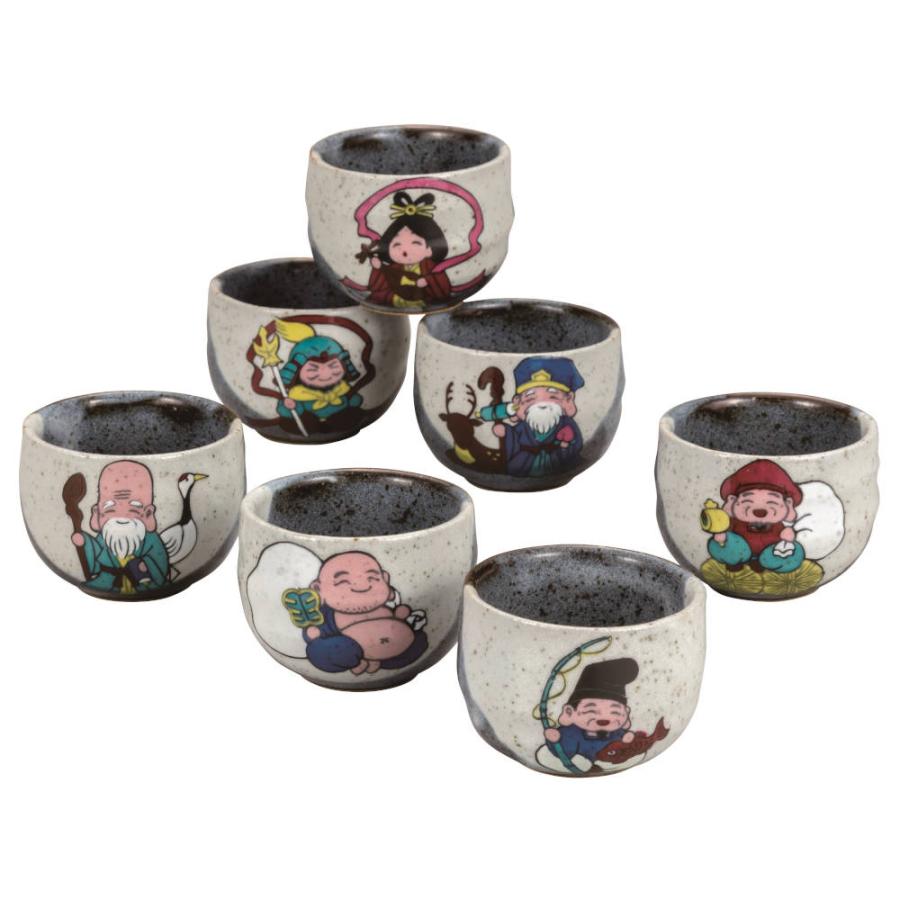 九谷焼 組盃（7個セット）七福神K9-1225☆ : 北山堂 - 通販 - Yahoo