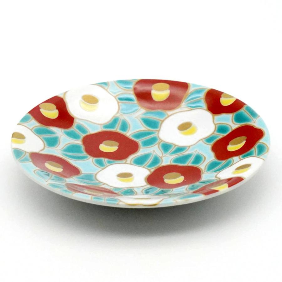 九谷焼 青郊窯4号皿 椿KSO-439 : 北山堂 - 通販 - Yahoo!ショッピング