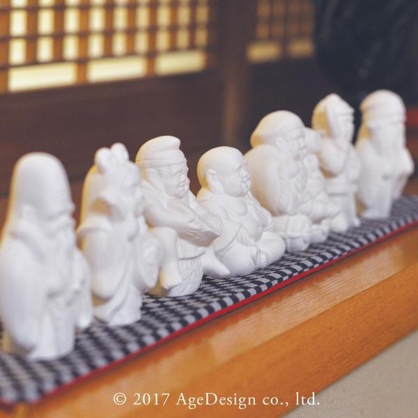 【九谷焼】七福神7体セット 九谷焼 七福神 神様7柱セット 縁起物 置物 昭和レトロ - メルカリ