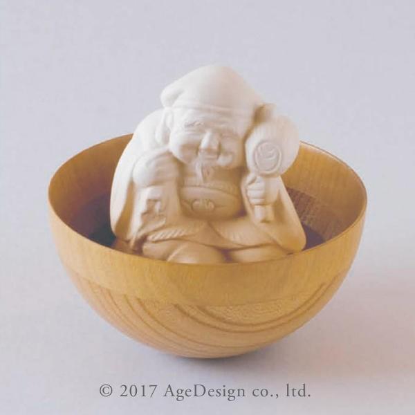 九谷焼七福神蓋付き置物