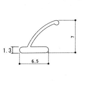 三協部品 引違い窓 気密材・吸音材：気密材(たて枠)[3K0603]【三協