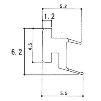 三協部品 浴室 気密材 気密材 下かまち 10ｍ 3k1156 三協 水密材 At材 ゴム材 戸当り材 3k 1156 792 純正パーツセンター ホクセイ 通販 Yahoo ショッピング