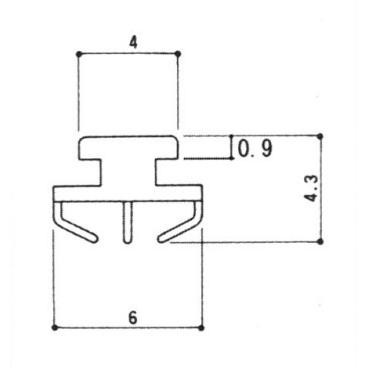三協部品 引違い窓 気密材 吸音材 気密材 たてかまち 3k21 三協 引き違い窓 サッシ ゴム部品 パッキン ゴムパッキン 3k 21 純正パーツセンター ホクセイ 通販 Yahoo ショッピング